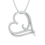 10K 0.20ct Diamond Pendant - Picasso Gold & Diamond Jewelry
