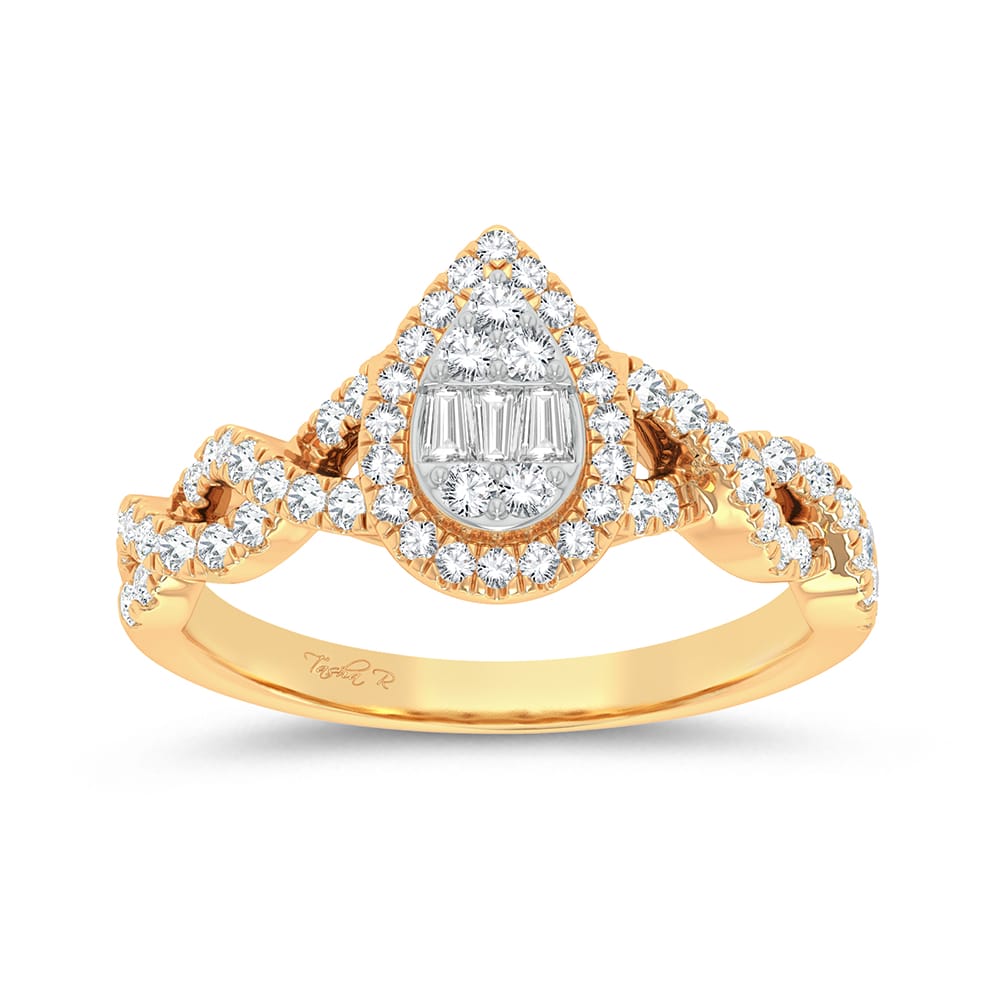 14K 0.50ct Fashion Ring - Picasso Gold & Diamond Jewelry
