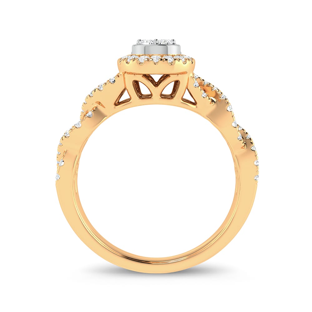 14K 0.50ct Fashion Ring - Picasso Gold & Diamond Jewelry