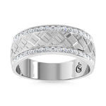14KT 1/2CT MACHINE GENTS MACHINE CREATIVE BAND
