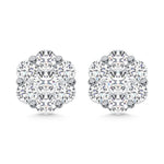 925 Silver Lab Grown Diamond 1/2 Ct.Tw. Fashion Earrings