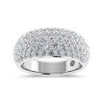 14K White Gold 3 Ct.Tw. Labgrown Diamond Fashion Band