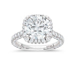14K White Gold Lab Grown Diamond 5 7/8 Ct.Tw. Engagement Ring