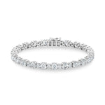 14K White Gold Lab Grown Diamond 10 Ct.Tw. Fashion Bracelet
