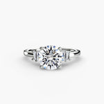Baguette Accent Solitaire