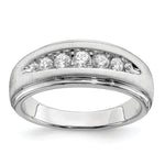 10K White Gold Lab Grown Diamond, VS/SI FGH Men's Ring