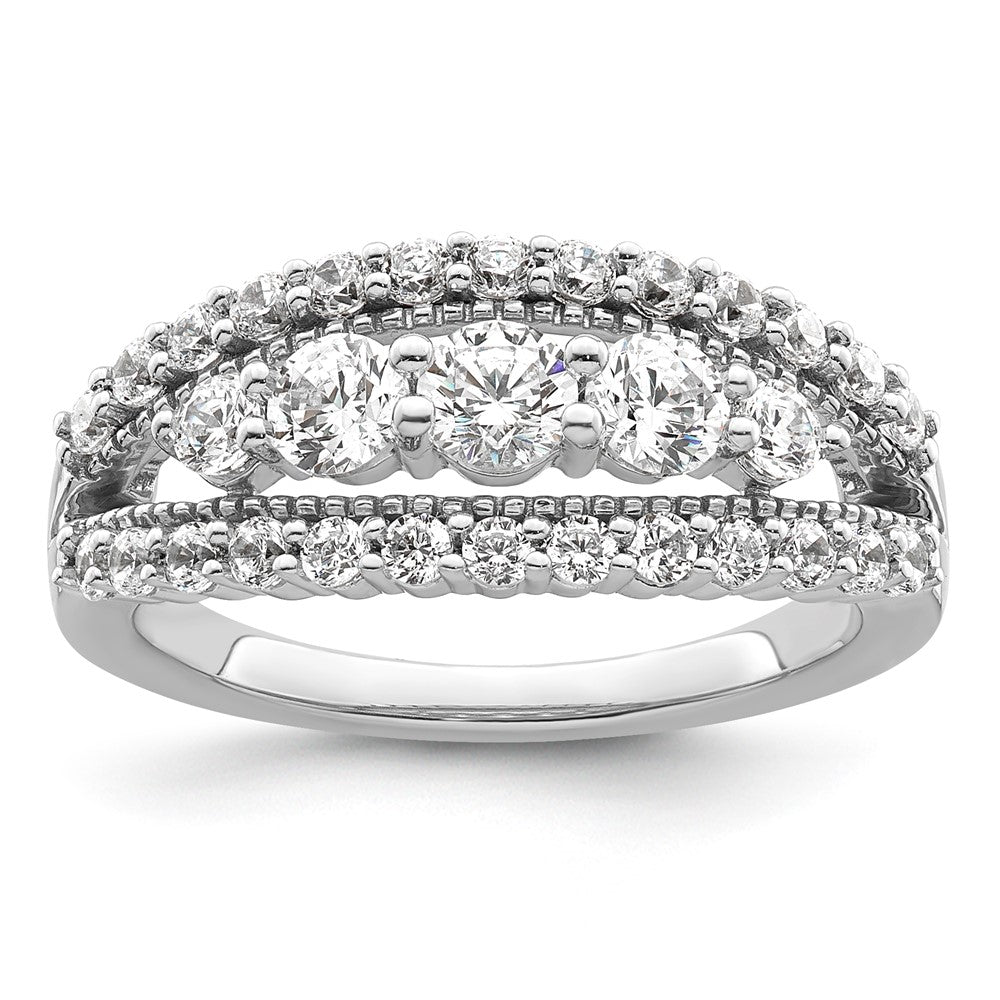 14kw Lab Grown Diamond VS/SI FGH Anniversary Band