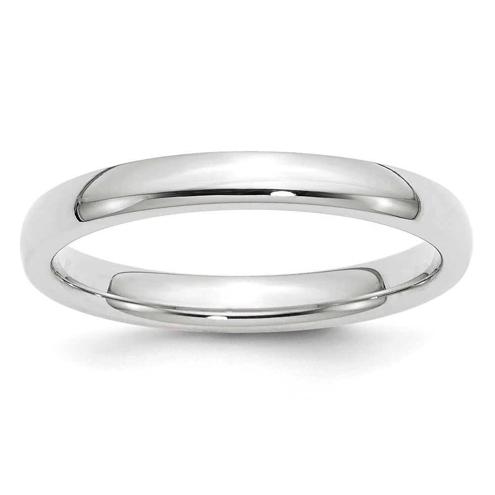14KW 3mm Standard Comfort Fit Wedding Band Size 8
