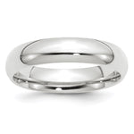 14K White Gold 5mm Standard Weight Comfort Fit Wedding Band