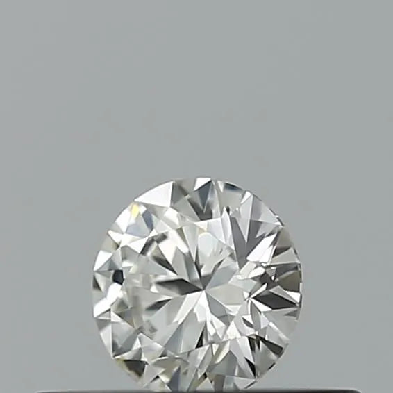 0.18ct Round Natural Diamond (Colour I, Clarity IF, Cut EX, GIA Certified)