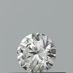 0.18ct Round Natural Diamond (Colour I, Clarity IF, Cut EX, GIA Certified)