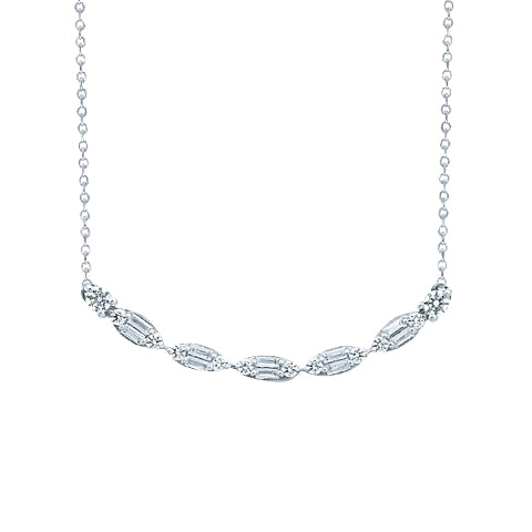 14K 0.40CT Diamond Necklace - Picasso Gold & Diamond Jewelry