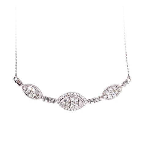 14K 0.90CT Diamond Necklace - Picasso Gold & Diamond Jewelry