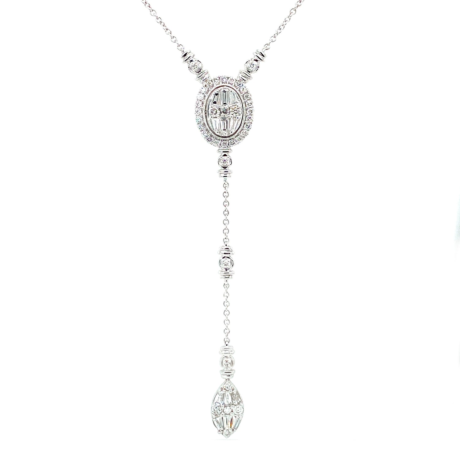 14K 0.90CT Diamond Necklace - Picasso Gold & Diamond Jewelry