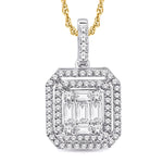 10 Karat Yellow Gold 0.55 Carat Diamonds Fashion Pendant-0825401-YG - Picasso Gold & Diamond Jewelry
