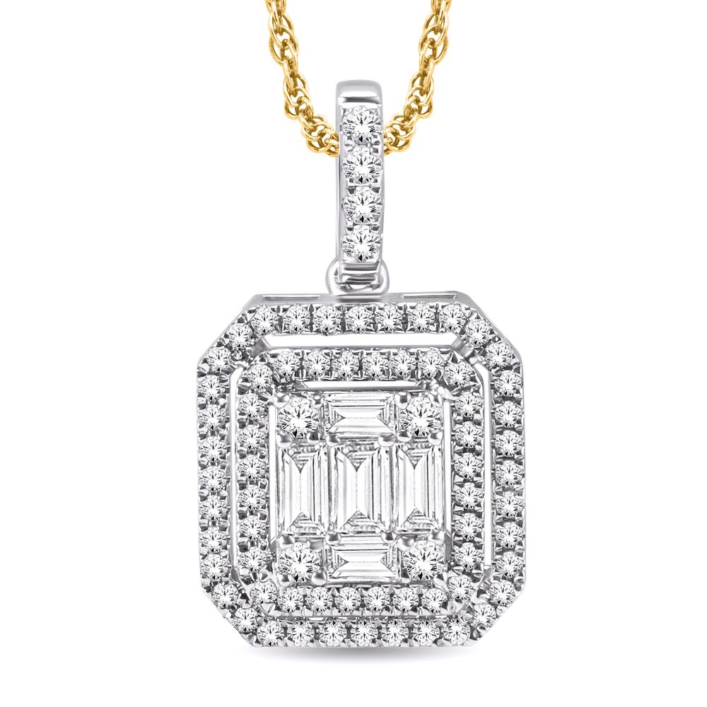 10 Karat Yellow Gold 0.55 Carat Diamonds Fashion Pendant-0825401-YG - Picasso Gold & Diamond Jewelry