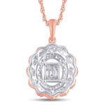 14 Karat Rose Gold 0.49 Carat Diamonds Fashion Pendant-0825475-RG - Picasso Gold & Diamond Jewelry