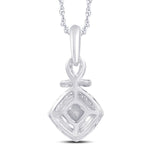 10 Karat White Gold 0.21 Carat Diamonds Fashion Pendant-0826862-WG - Picasso Gold & Diamond Jewelry