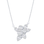 10 Karat White Gold 0.52 Diamond Fashion Pendant With Chain-0832856-WG - Picasso Gold & Diamond Jewelry