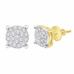10KT 0.19- 0.24CT D-EARRINGS - Picasso Gold & Diamond Jewelry
