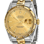 Pre-Owned Rolex Datejust 36mm Champagne Dial Luxury Watch - View 6