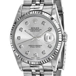 Pre-Owned Rolex Datejust 36mm Silver Dial Luxury Watch - View 6