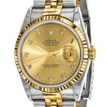 Pre-Owned Rolex Datejust 36mm Champagne Dial Luxury Watch - View 5