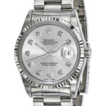Pre-Owned Rolex Datejust 36mm Silver Dial Luxury Watch - View 6