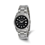 Pre-Owned Rolex Date just 36mm – Black Diamond Dial Watch