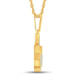 10K Yellow Gold Hip Hop Star Pendant with 0.36 Carat Diamonds | Men's Diamond Jewelry - Picasso Gold & Diamond Jewelry
