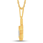 10K Yellow Gold Hip Hop Star Pendant with 0.36 Carat Diamonds | Men's Diamond Jewelry - Picasso Gold & Diamond Jewelry