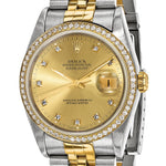 Pre-Owned Rolex Datejust 36mm Champagne Dial Luxury Watch - View 5