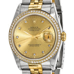 Pre-Owned Rolex Datejust 36mm Champagne Dial Luxury Watch - View 6
