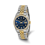 Pre-Owned Rolex Datejust 36mm Blue Dial Luxury Watch