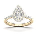 Elegance in Every Detail: 14K 0.50CT D-Ladies Rings - Picasso Gold & Diamond Jewelry