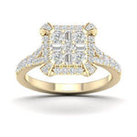 SPL PRICE: 10K 0.75CT D-Ladies Rings - Picasso Gold & Diamond Jewelry