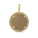 10KT 0.60-0.67CT D-Memory Pendant with Plate - Picasso Gold & Diamond Jewelry