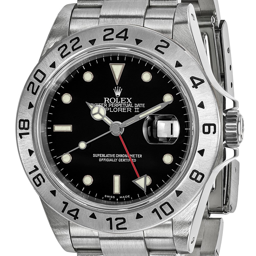 Pre-Owned Rolex Explorer II 40mm Black Dial Luxury Watch - View 6