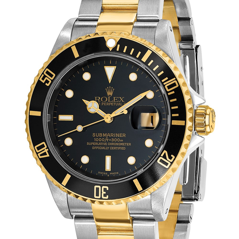 Pre-Owned Rolex Submariner 40mm Black Dial Luxury Watch - View 5
