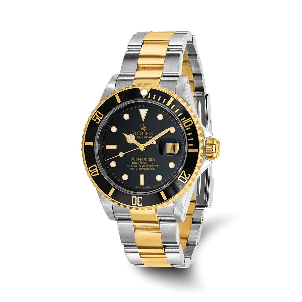 Pre-Owned Rolex Submariner 40mm Black Dial Luxury Watch