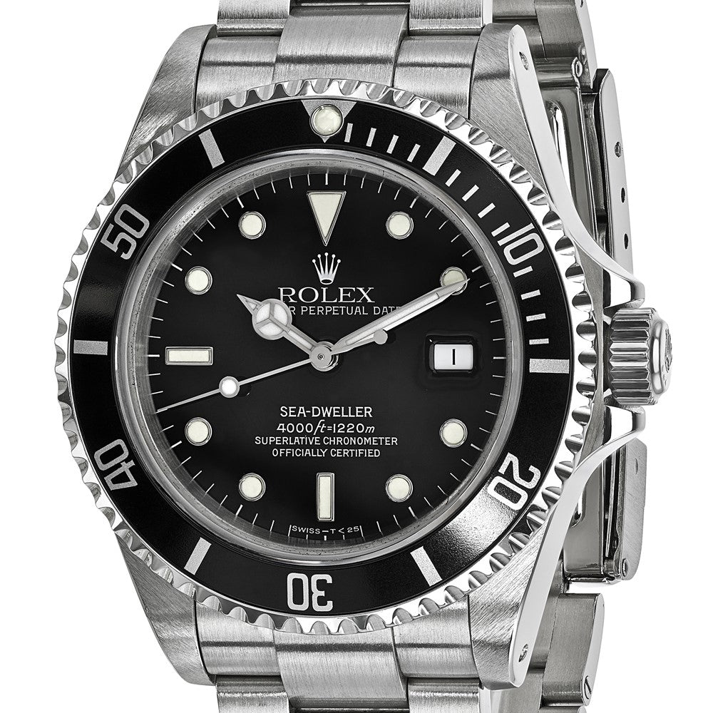 Pre-Owned Rolex Sea-Dweller 40mm Black Dial Luxury Watch - View 5