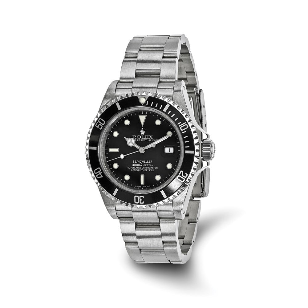 Pre-Owned Rolex Sea-Dweller 40mm Black Dial Luxury Watch