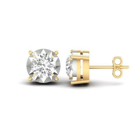 10KT 0.25CT D-EARRINGS - Picasso Gold & Diamond Jewelry