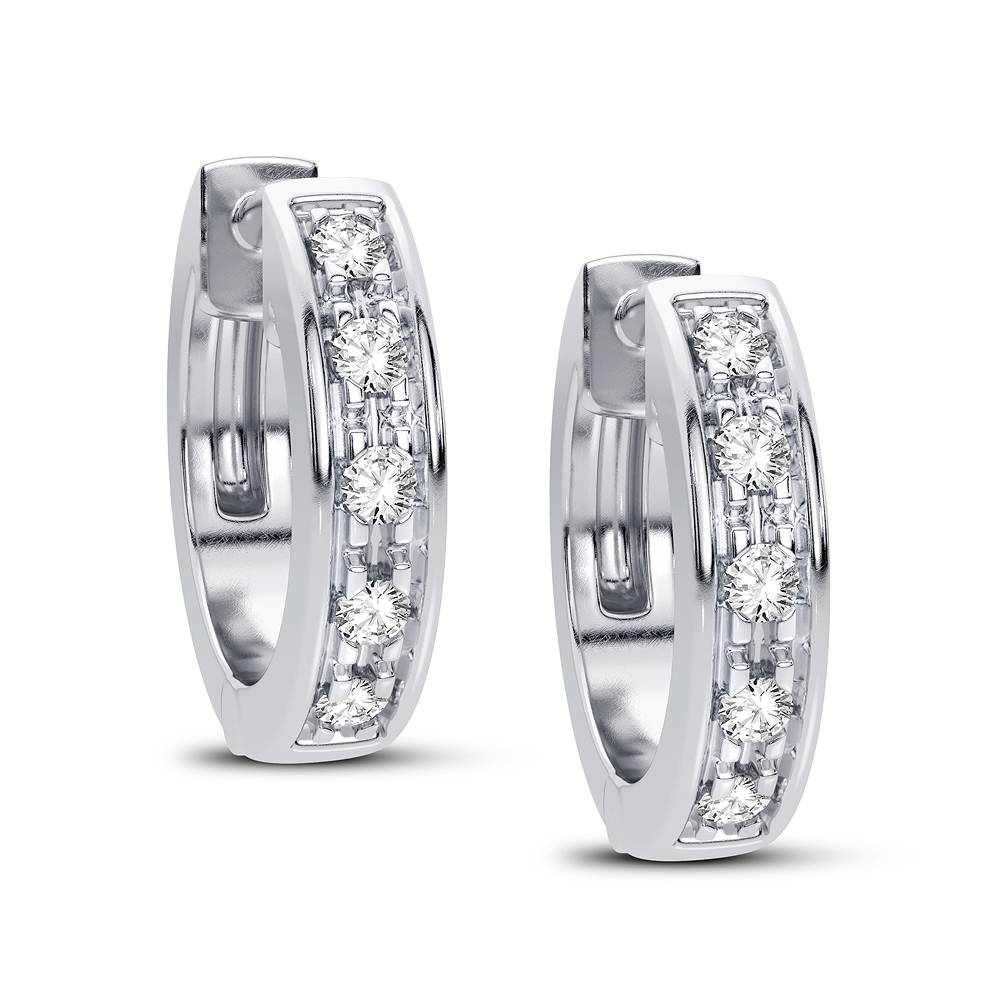 10K 0.05CT Diamond Earring - Picasso Gold & Diamond Jewelry