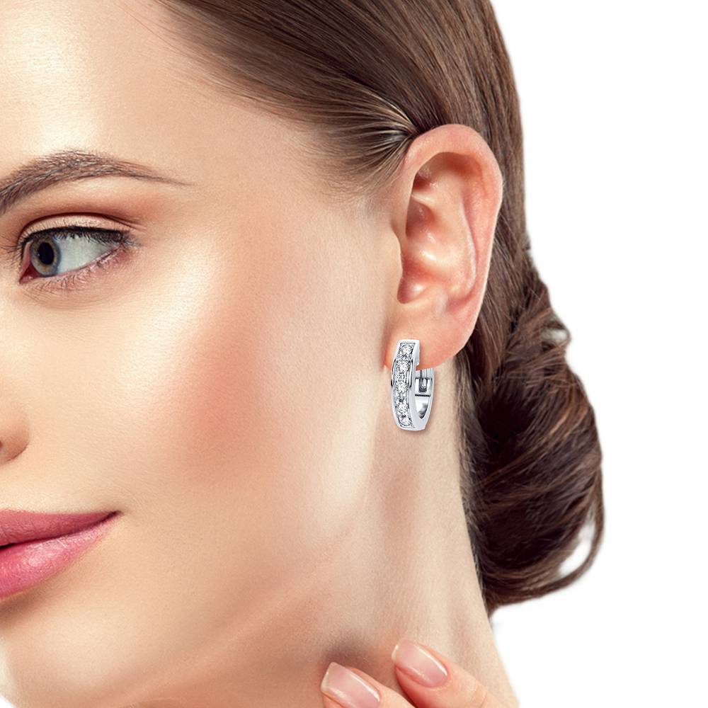 10K 0.05CT Diamond Earring - Picasso Gold & Diamond Jewelry