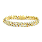 Opulent Brilliance: 10K 4.46-4.56CT D-Bracelet - Picasso Gold & Diamond Jewelry
