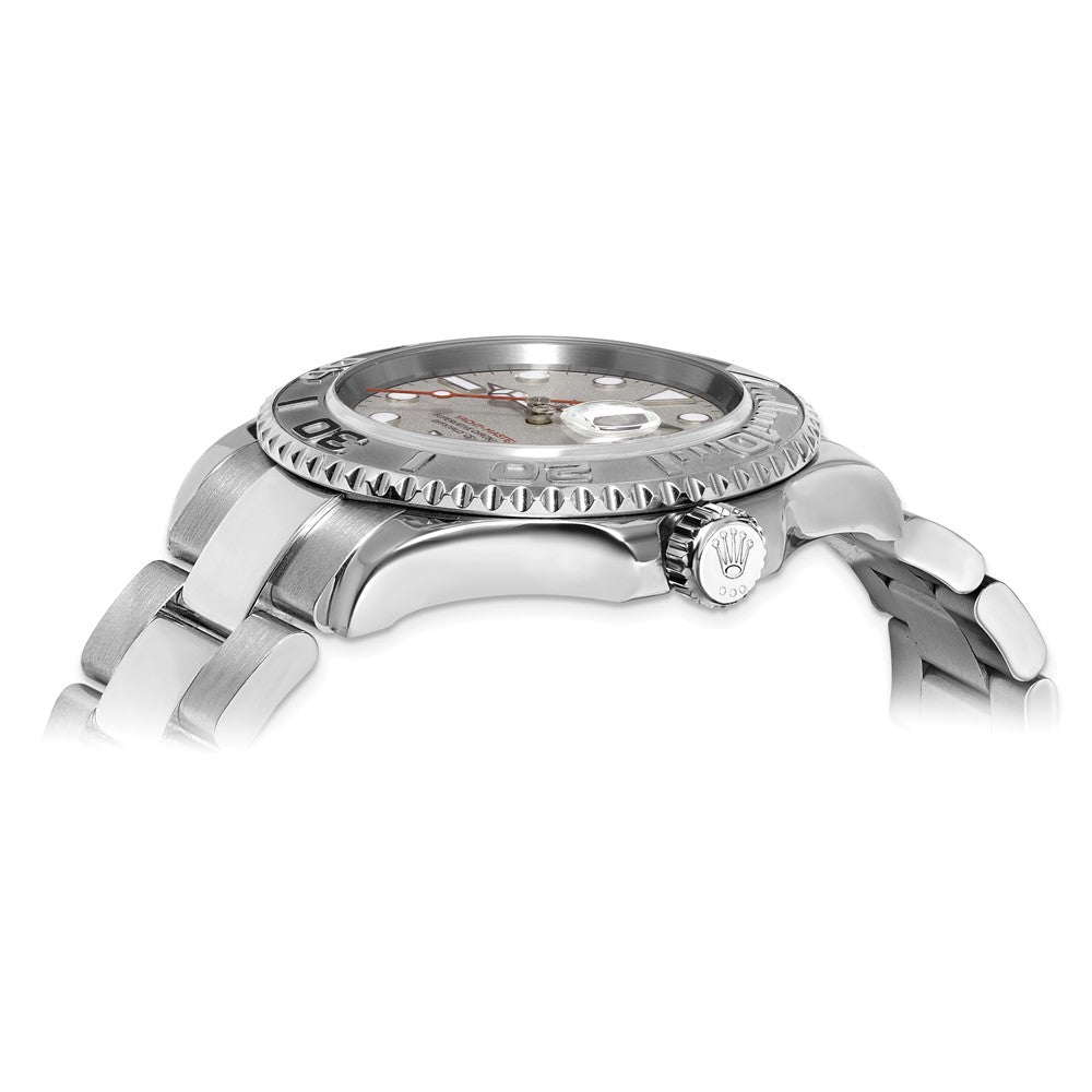 Pre-Owned Rolex Yacht-Master 40mm Silver Dial Luxury Watch - View 2