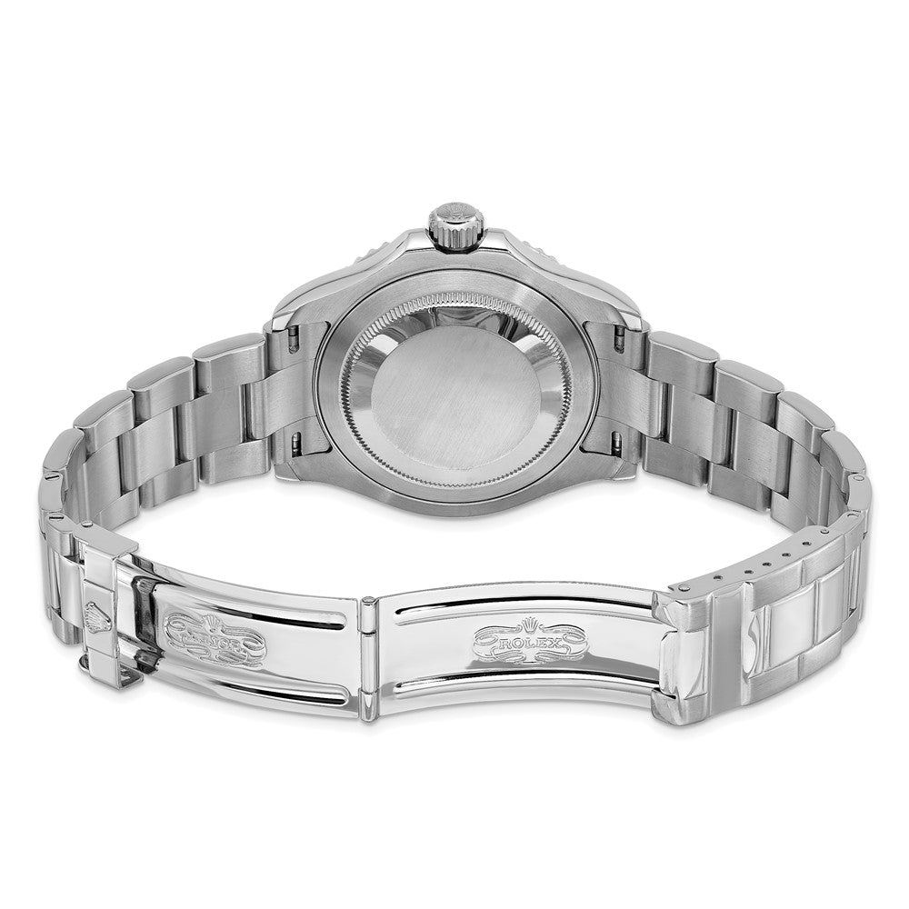 Pre-Owned Rolex Yacht-Master 40mm Silver Dial Luxury Watch - View 4