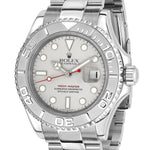 Pre-Owned Rolex Yacht-Master 40mm Silver Dial Luxury Watch - View 5