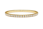 10 Carat Lab Grown VS Diamonds Bracelet (Stretchable) Custom Made - Picasso Gold & Diamond Jewelry